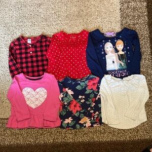 Assorted Girls' Long Sleeve Tops